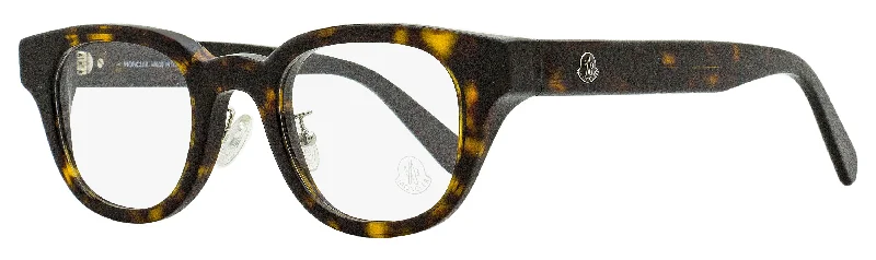 Moncler Men's Alternative Fit Eyeglasses ML5157D 052 Havana 46mm Small - Frame Dainty Design Moncler Men's Alternative Fit Eyeglasses ML5157D 052 Havana 46mm Small - Frame Dainty Design
