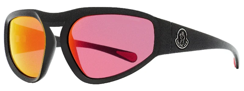 Moncler Men's Pentagra Sunglasses ML0248 01U Shiny Black 62mm Tortoiseshell Pattern Aesthetic Moncler Men's Pentagra Sunglasses ML0248 01U Shiny Black 62mm Tortoiseshell Pattern Aesthetic