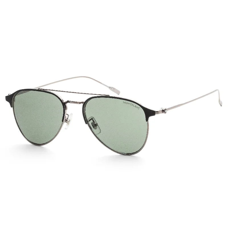 Montblanc Men's 55 mm Grey Sunglasses MB0190S-002-55 Multi - Functional Outdoor Glasses