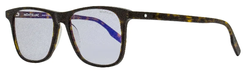 Montblanc Men's Photochromic Sunglasses MB0174S 005 Havana 54mm Wayfarer Streetwear Style Montblanc Men's Photochromic Sunglasses MB0174S 005 Havana 54mm Wayfarer Streetwear Style