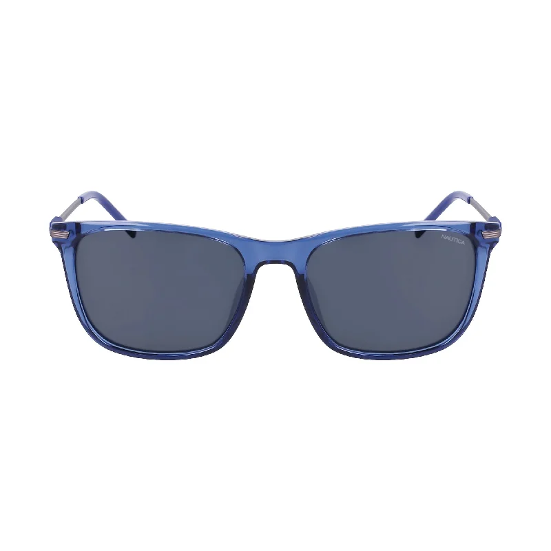 Nautica Mens Anchor Rectangle Sunglasses Steampunk - Inspired Goggles