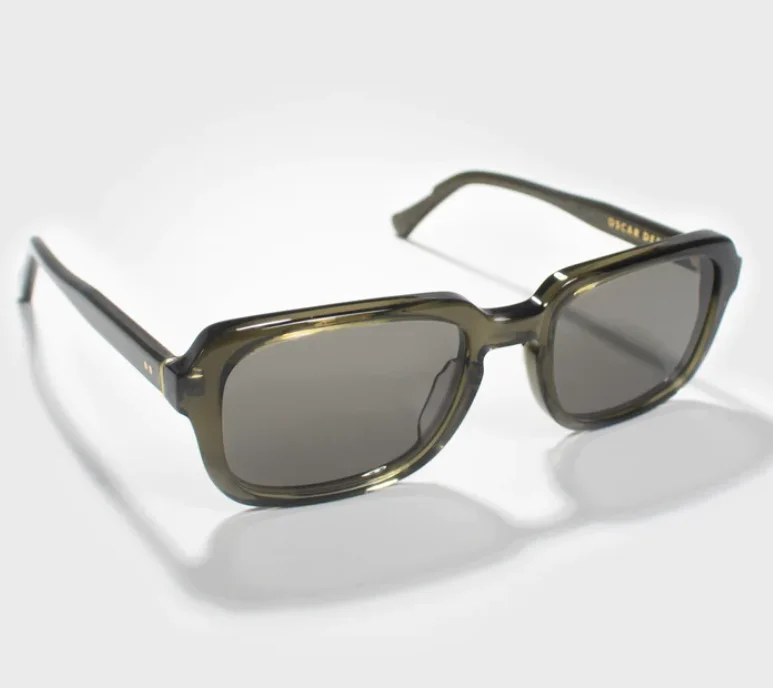 Nelson Sunglasses (Dark Olive) Cat - Eye Vintage Revival
