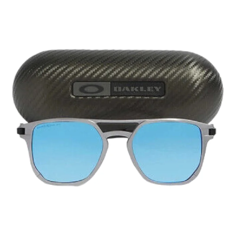OAKLEY LATCH ALPHA PRIZM SAPPHIRE POLARIZED SUNGLASSES OO4128-0453 Polarized - Lens Fishing Style OAKLEY LATCH ALPHA PRIZM SAPPHIRE POLARIZED SUNGLASSES OO4128-0453 Polarized - Lens Fishing Style