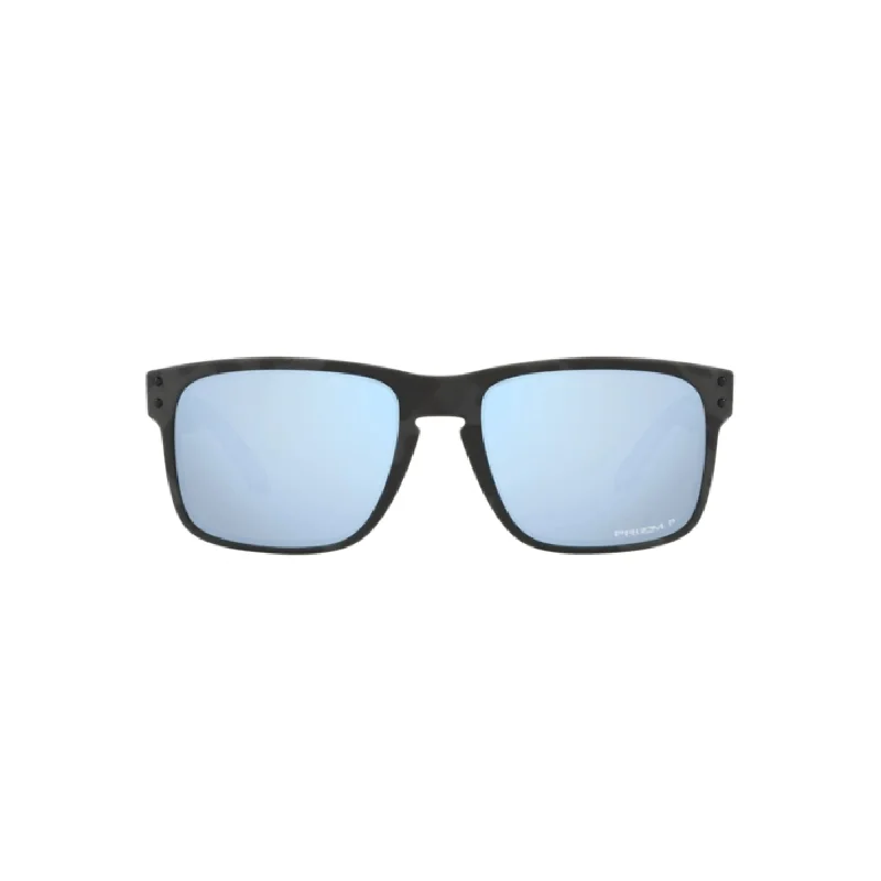 OAKLEY Men's Holbrook 9102-T9 Prizm Deep Water Polarized Sunglasses Leather - Trimmed Luxe Style OAKLEY Men's Holbrook 9102-T9 Prizm Deep Water Polarized Sunglasses Leather - Trimmed Luxe Style