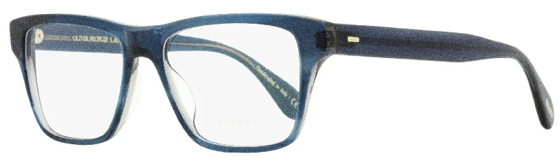 Oliver Peoples Men's Osten Eyeglasses OV5416U 1662 Indigo Havana 54mm Oval - Shaped Academic Look Oliver Peoples Men's Osten Eyeglasses OV5416U 1662 Indigo Havana 54mm Oval - Shaped Academic Look