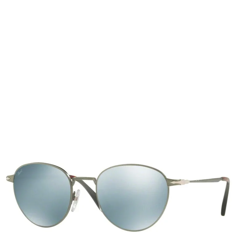 PERSOL PO2445S GUNMETAL Matte - Finish Plastic Frame Look