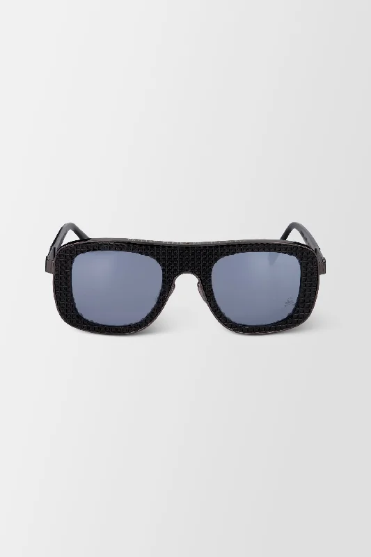 Philipp Plein Nickel/Black Sunglasses Tortoiseshell Pattern Aesthetic