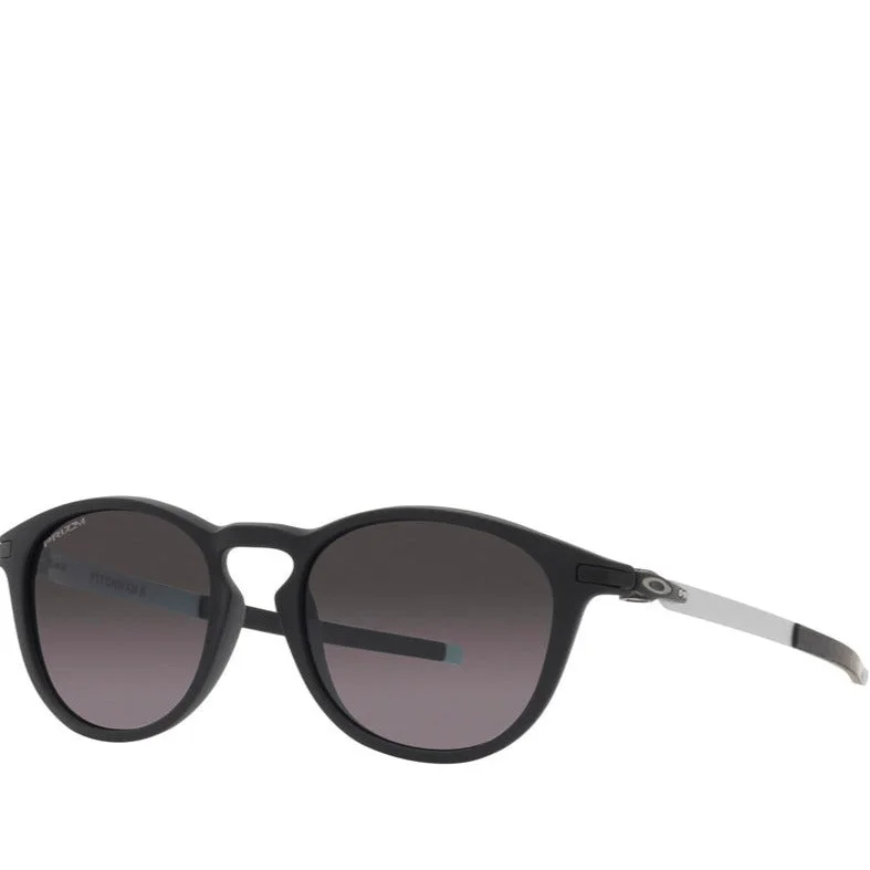 PITCHMAN R SATIN BLACK W/ PRIZM GREY GRADIENT Clip - On Sunglasses Convenience