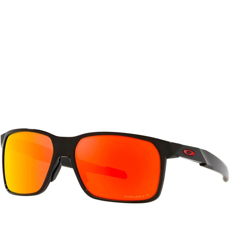 PORTAL X POLISHED BLACK W/ PRIZM RUBY POLARIZED Two - Tone Frame Contrast