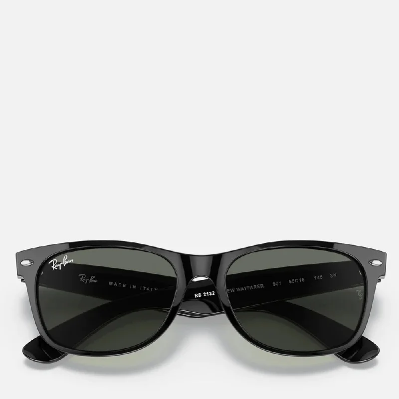 Ray-ban New Wayfarer Classic Black Matte - Finish Plastic Frame Look