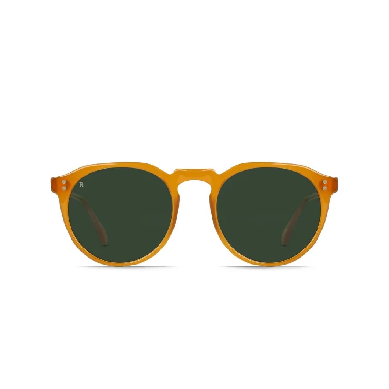 Remmy Sunglasses (Cambria + Green Polarized) Chunky Black - Frame Goth Look