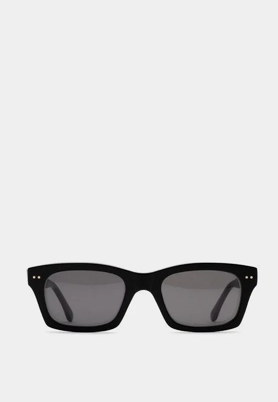 Retrosuperfuture Affari Black Wood - Grain Accent Natural Look
