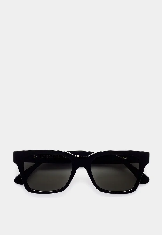 Retrosuperfuture America Black Retro Round - Frame Look