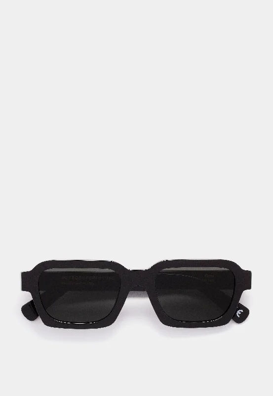 Retrosuperfuture Caro Black Wrap - Around Ski Goggles
