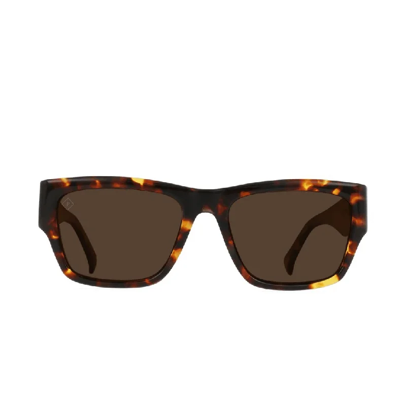 Rufio Sunglasses (Cosmos Tortoise + Smoke Polarized) Thin - Rimmed Elegant Style