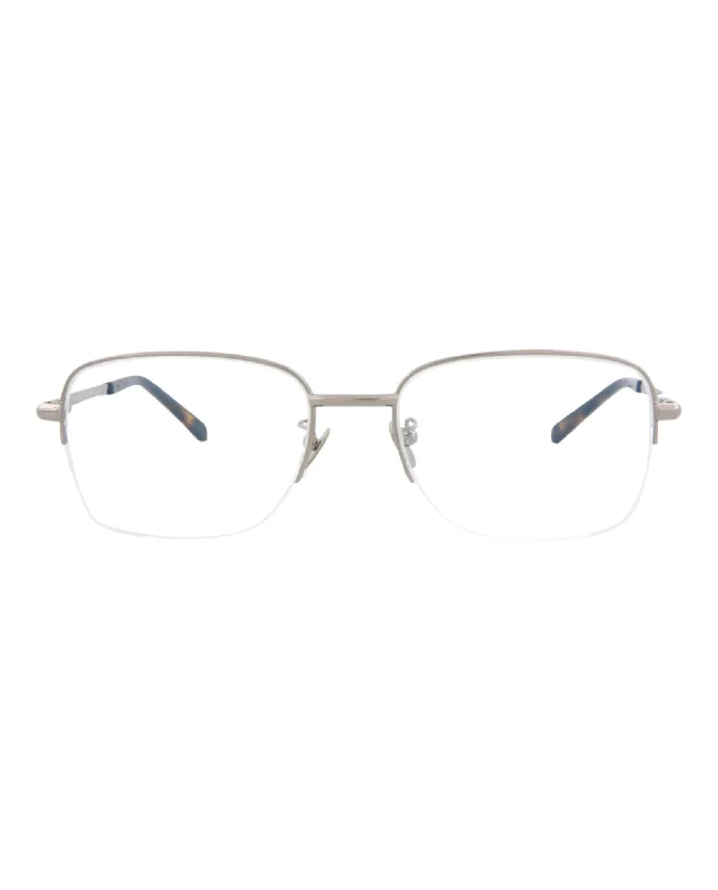 Square-Frame Metal Optical Frames Classic Aviator Style