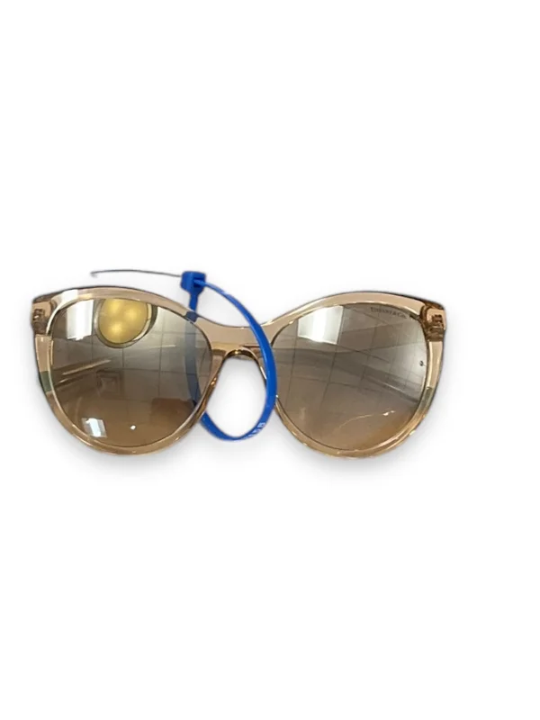 Sunglasses Luxury Designer By Tiffany And Company Vintage Horn - Rimmed Style