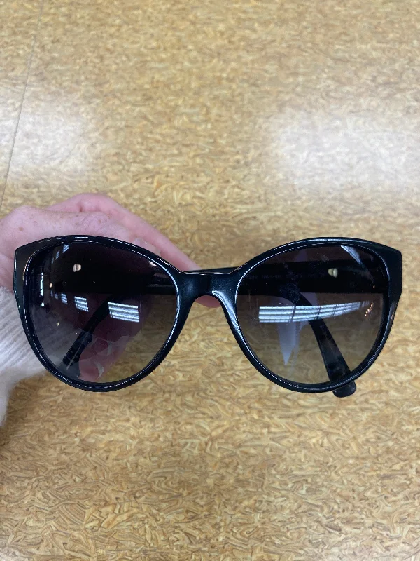 Sunglasses Luxury Designer By Versace Chunky Black - Frame Goth Look