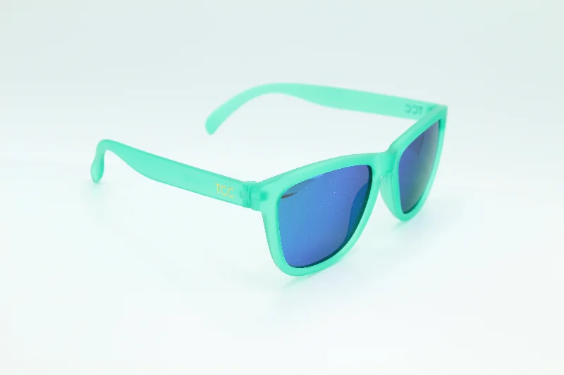Tensaw Channel Islands Polarized Sunglasses Transparent Frame Trend