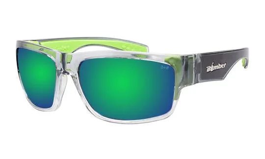 Tiger Safety | Green Crystal Glossy Metal Frame Look