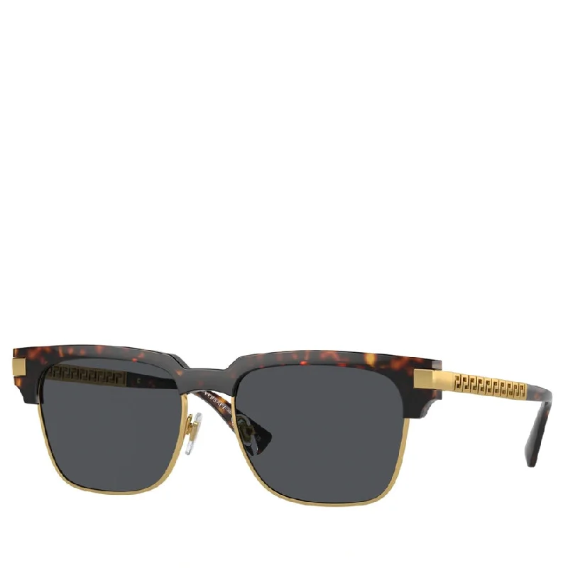 Versace Injected Man Sunglass Havana Tortoiseshell Pattern Aesthetic