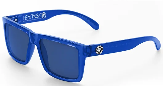 XL VIse Z87 - Neon Blue /Coastal Lens Oval - Rimmed Sophisticated Look