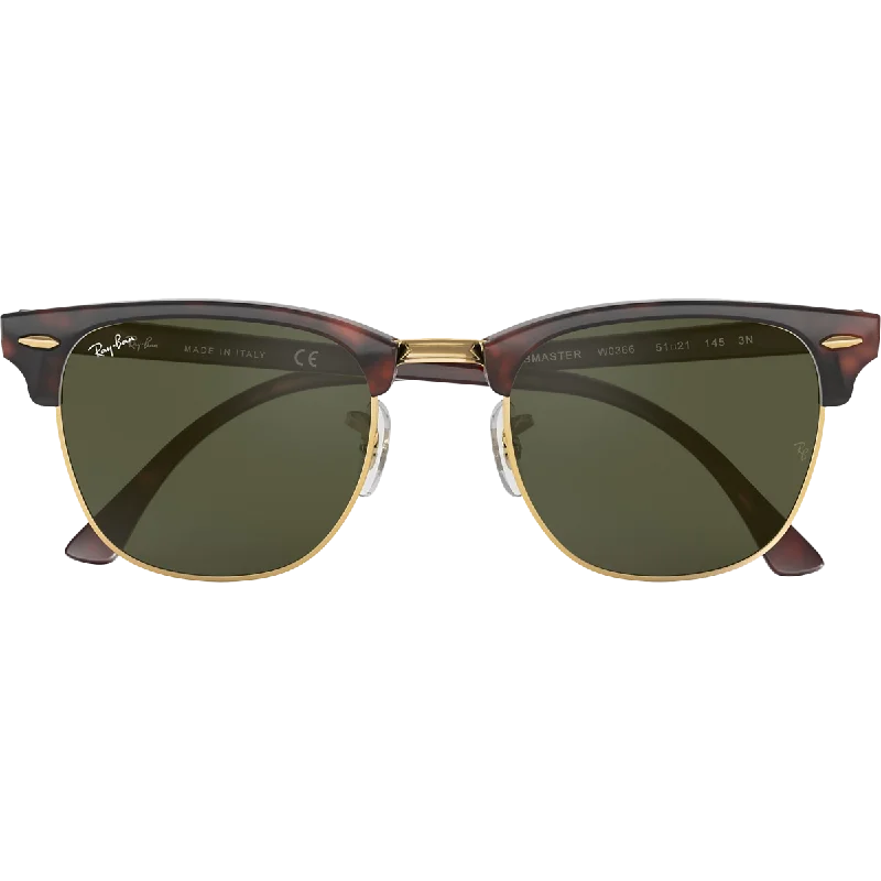 Club Master M - Tortoise/G-15 Green Sports - Wrap Performance Look