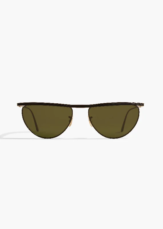 KHAITE x Oliver Peoples 1984C in Matte Black and Vibrant Green Retro Round - Frame Look KHAITE x Oliver Peoples 1984C in Matte Black and Vibrant Green Retro Round - Frame Look