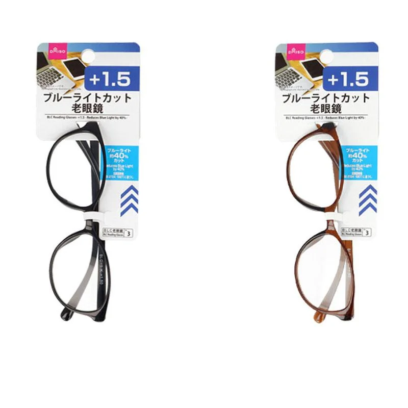 BLC Reading Glasses Plus 1.5 Reduces Blue Light by 40pct Art - Deco - Inspired Eyewear