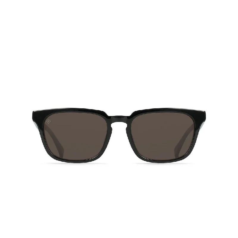 Hirsch Sunglasses (Crystal Black/Smoke) Matte - Finish Plastic Frame Look