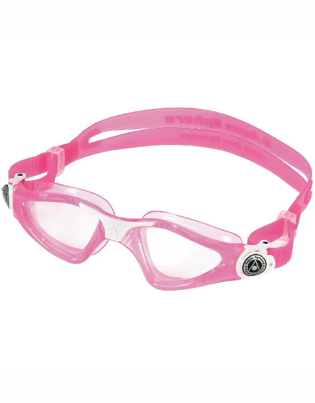 Kayenne Junior Goggles - Clear Lens Vintage Horn - Rimmed Style