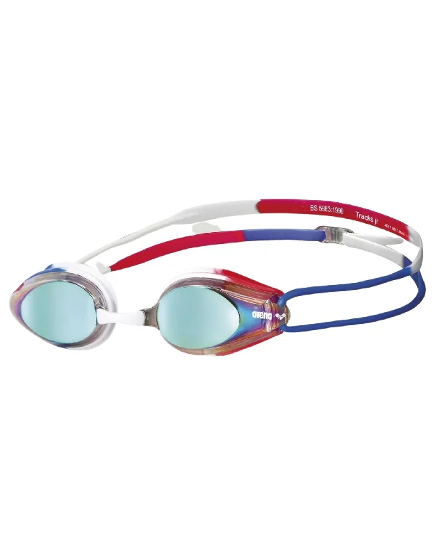 Tracks Junior Mirror Swim Goggle Wire - Frame Intellectual Look