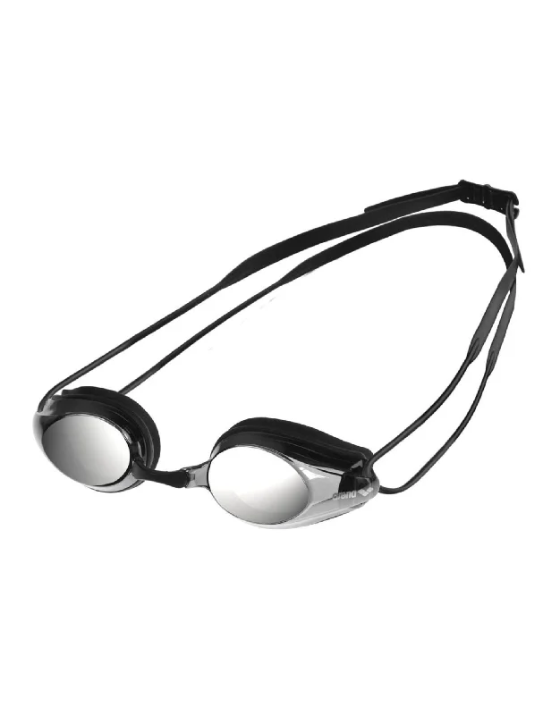 Tracks Mirror Swim Goggle Rectangle - Rimmed 
