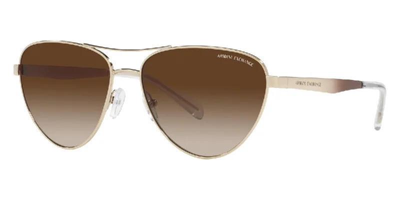 Armani Exchange Women's 57mm Shiny Pale Gold Sunglasses Tinted - Lens Reading Glasses Armani Exchange Women's 57mm Shiny Pale Gold Sunglasses Tinted - Lens Reading Glasses