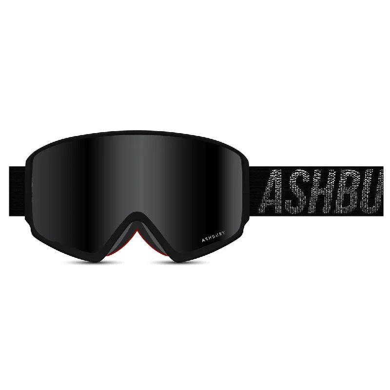 Ashbury Arrow Sundown Snowboard Goggles - Dark Smoke/Yellow Spare Chunky Black - Frame Goth Look Ashbury Arrow Sundown Snowboard Goggles - Dark Smoke/Yellow Spare Chunky Black - Frame Goth Look