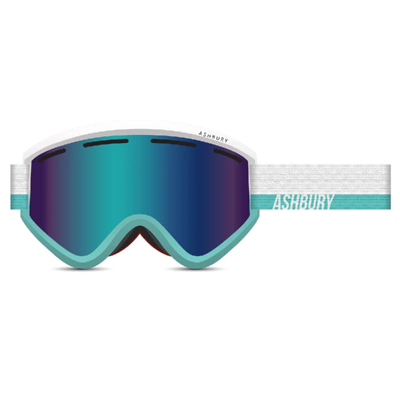 Ashbury Blackbird Miramar Snowboard Goggles - Teal Mirror/Yellow Spare Wire - Frame Intellectual Look Ashbury Blackbird Miramar Snowboard Goggles - Teal Mirror/Yellow Spare Wire - Frame Intellectual Look