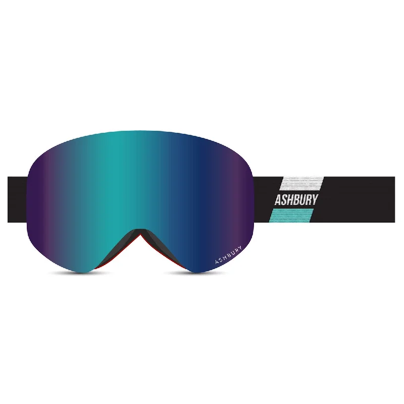 Ashbury Sonic Merlin Snowboard Goggles - Teal Mirror/Yellow Spare Hipster Style