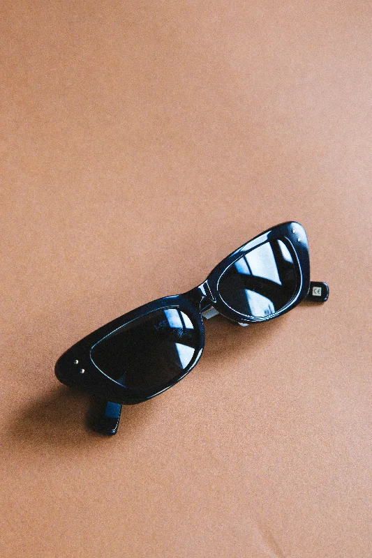 Astrid Polarized Sunglasses, Black/Smoke | I-SEA Prescription Glasses