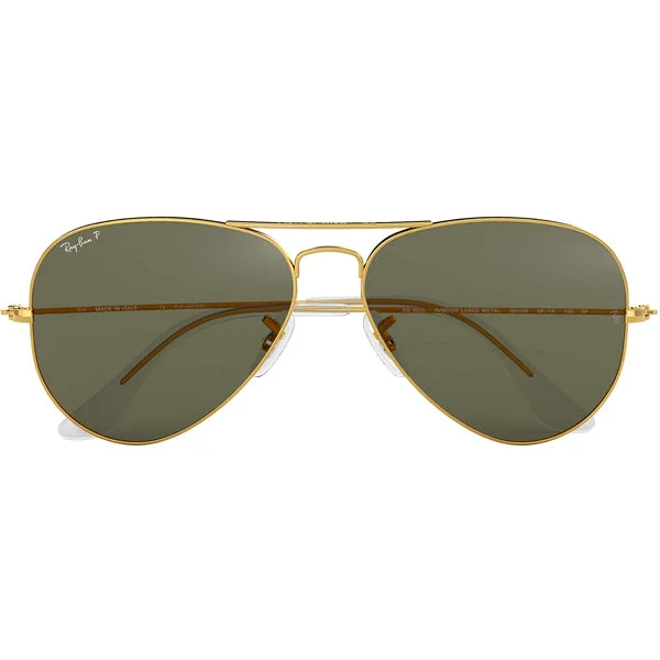 Aviator - Gold/Green Polarized Retro - Inspired 