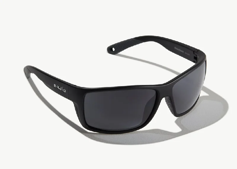 Bajio - Bales Beach Black Matte Frame - Grey Poly Lenses Vintage Horn - Rimmed Style Bajio - Bales Beach Black Matte Frame - Grey Poly Lenses Vintage Horn - Rimmed Style