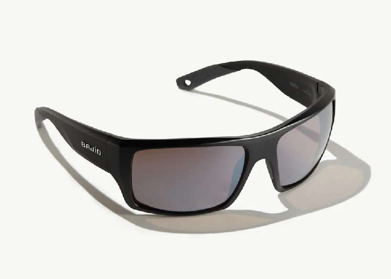 Bajio - Nato Black Matte Frame - Silver Poly Lenses Prescription Glasses