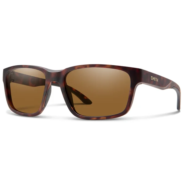 Basecamp - Matte Tortoise/ChromaPop Polarized Brown Oval - Rimmed Sophisticated Look