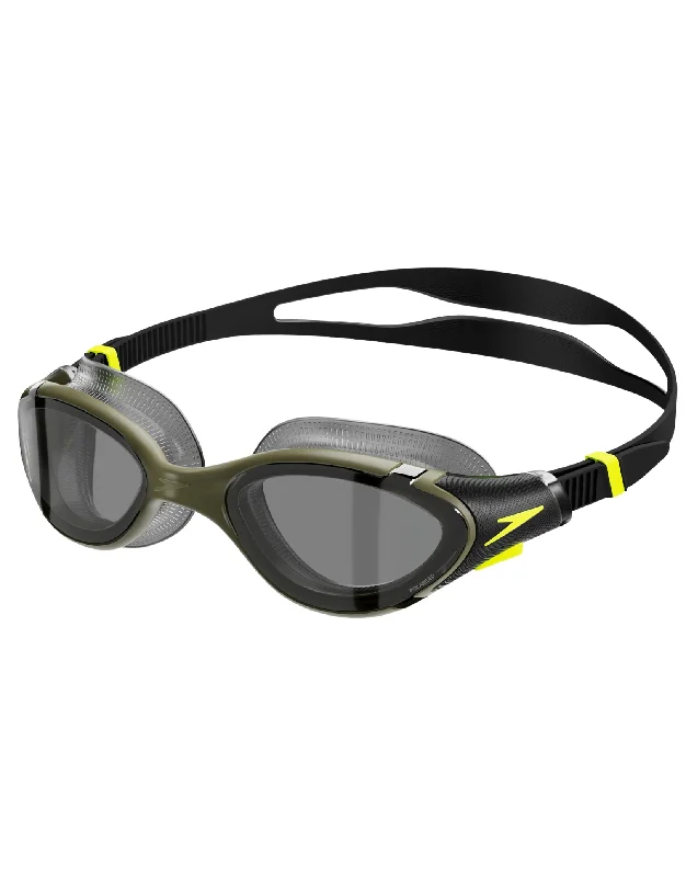 Biofuse 2.0 Polarised Swim Goggle - Black/Green Polarized - Lens Fishing Style