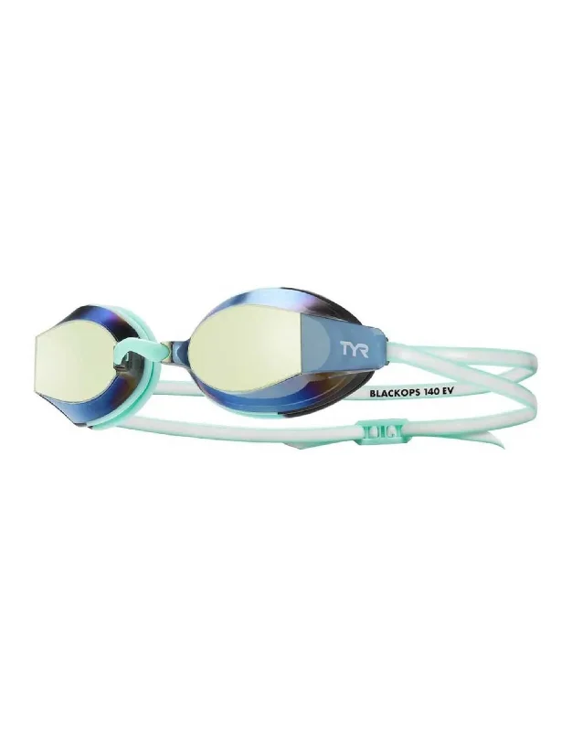 Black Ops EV Female Racing Goggle - Mirrored Lens Sports - Wrap Performance Look