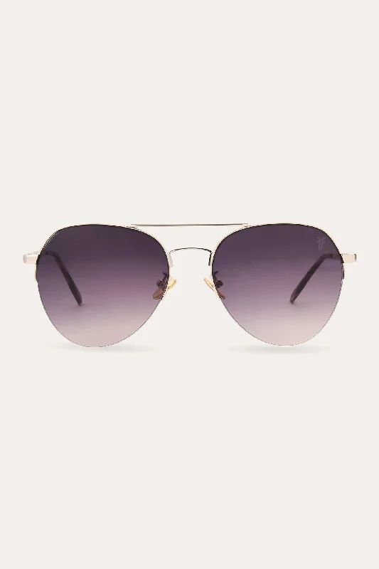 Blake Sunglasses Chunky Black - Frame Goth Look