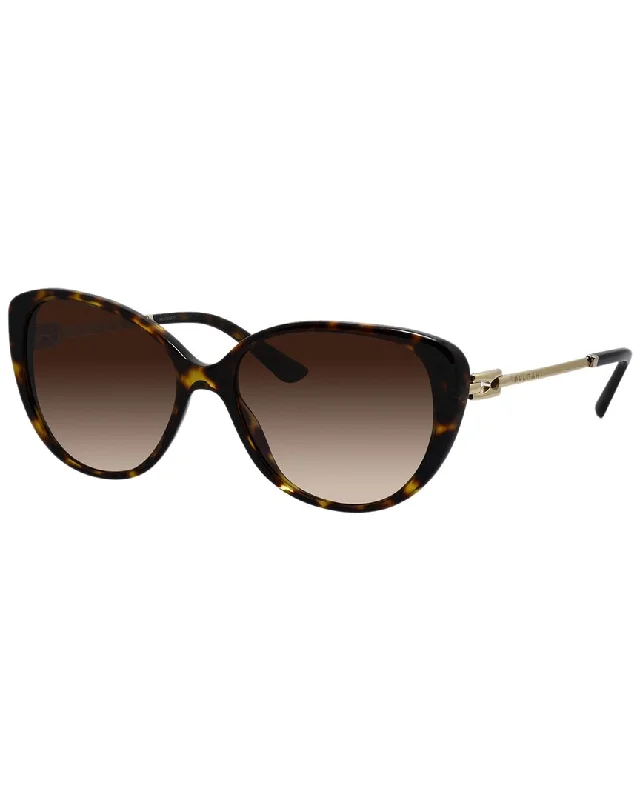 Blvgari Unisex 56mm Sunglasses Mirrored - Lens Driving Look