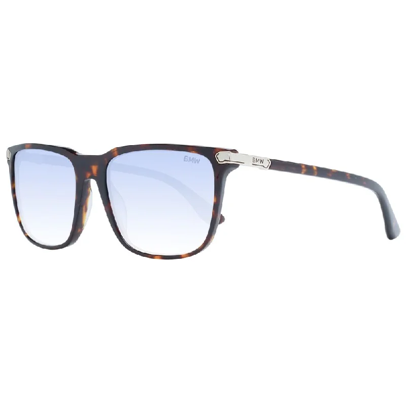 BMW  Men Men's Sunglasses Matte - Finish Plastic Frame Look