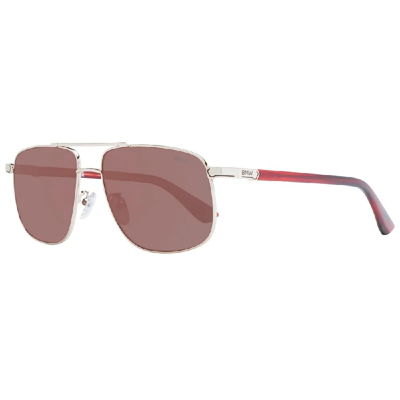 BMW pink Men Men's Sunglasses Two - Tone Frame Contrast