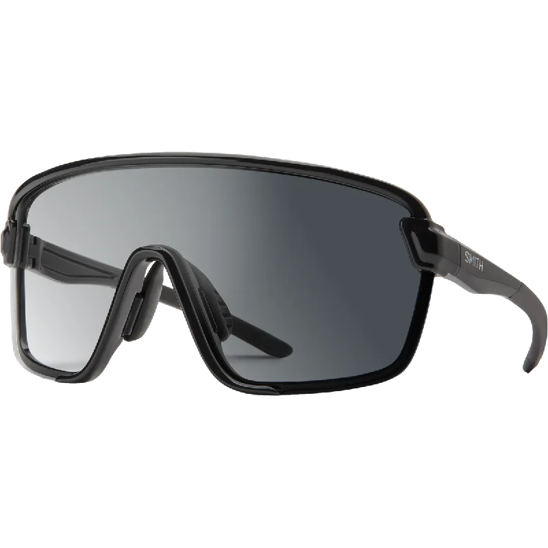 Bobcat Photochromic - Black/Clear to Gray Unisex Angular Frame Style