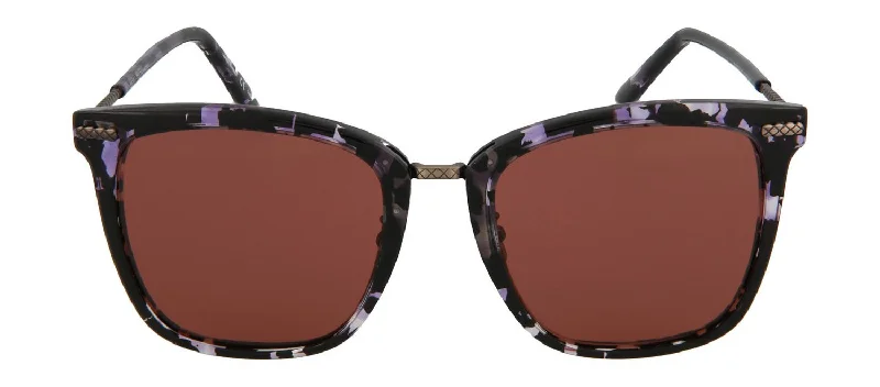 Bottega Veneta BV0102S-30001103003 Square/Rectangle Sunglasses Cat - Eye Feminine Design Bottega Veneta BV0102S-30001103003 Square/Rectangle Sunglasses Cat - Eye Feminine Design